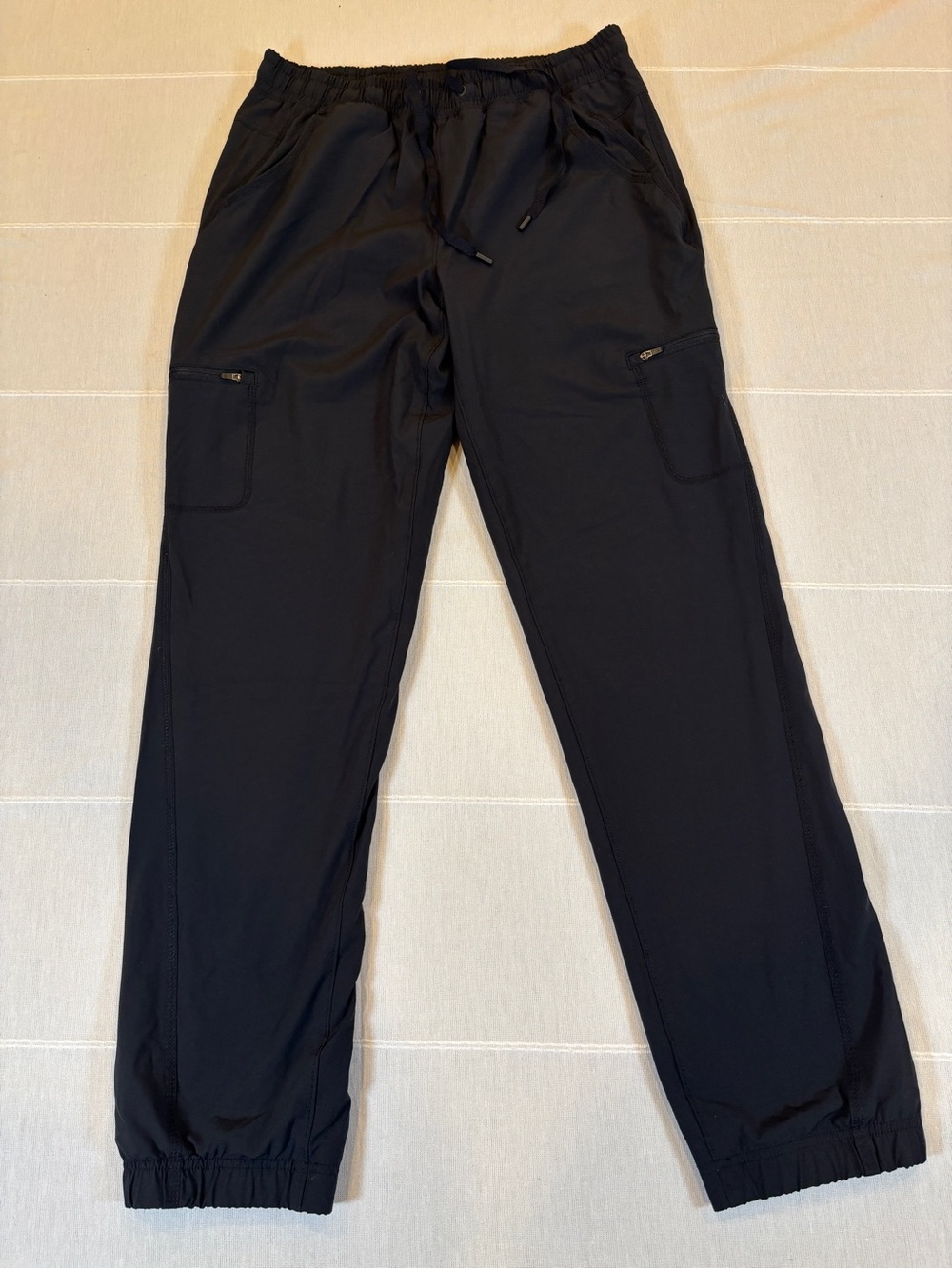 Eddie Bauer Fleece-Lined StormRepel Pull-On Pants Black Women’s 6 Outdoor